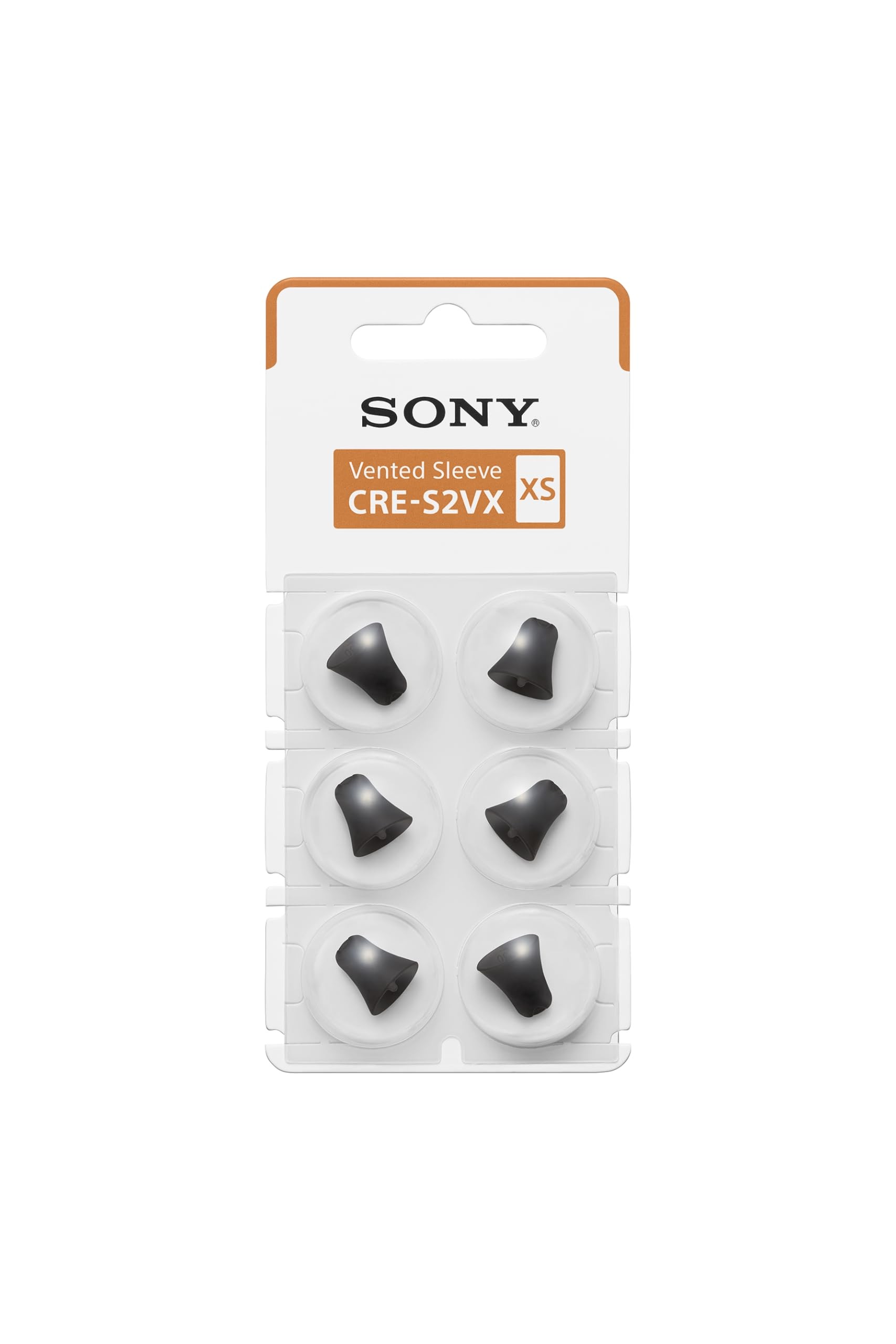 Sony Vented Sleeve for CRE-C20 Self-Fitting OTC Hearing Aid, XS CRE-S2VX