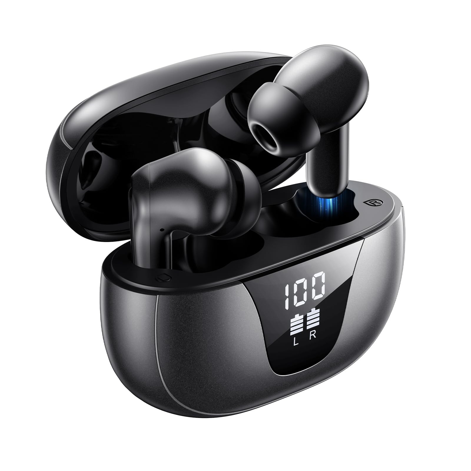 TTQ OTC Hearing Aids for Seniors with Bluetooth, Smart Noise Cancelling & 3-Level Volume, Fashionable and Trendy Rechargeable Hearing Aids for Hearing Loss