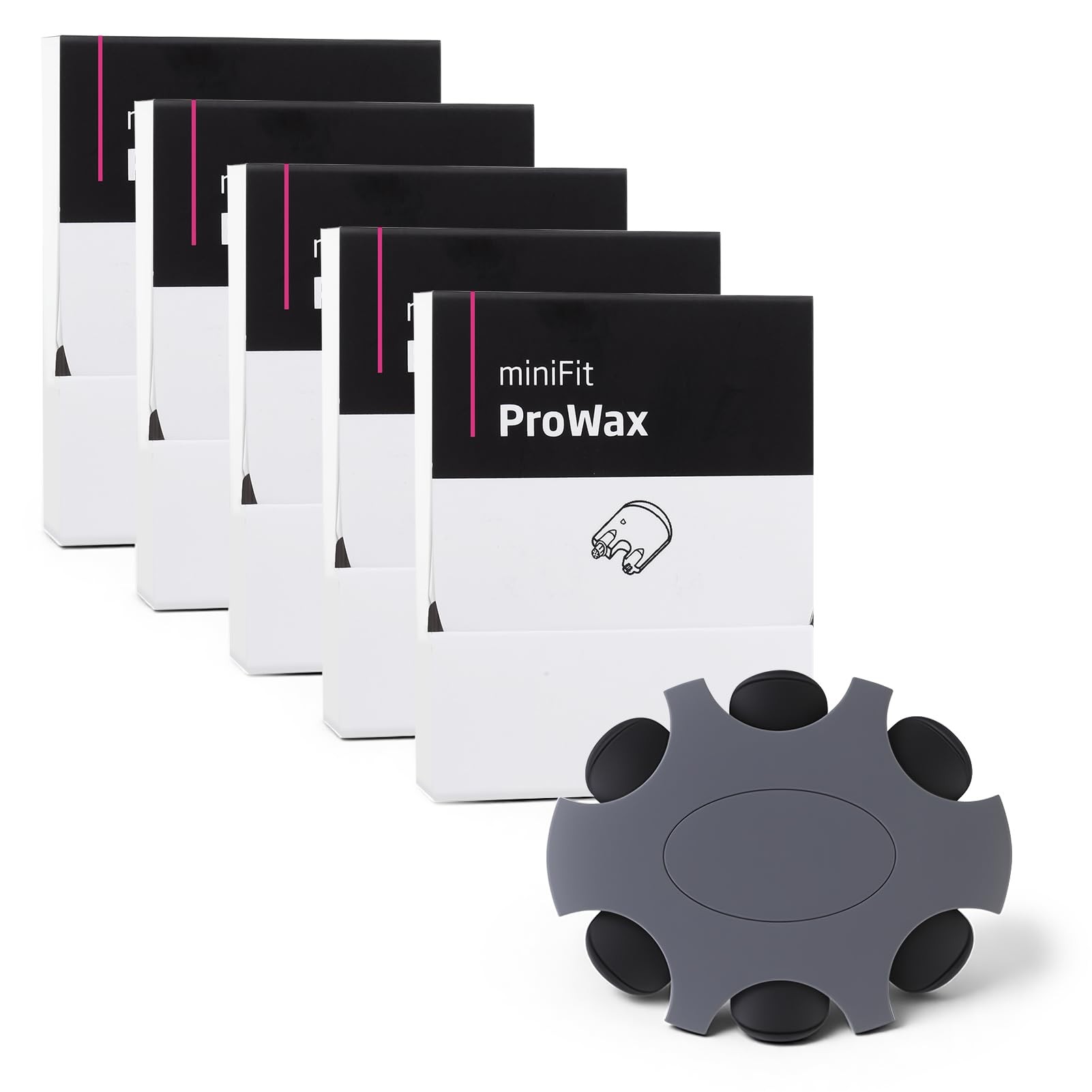 Wax Guards Compatible with Oticon ProWax MiniFit, Hearing Aid Filters Replacement Parts, Oticon Hearing Aid Supplies & Accessories (5 Packs/30pcs)